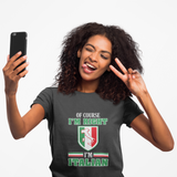 I'm Right Italian Shirt - Of Course I'm Right, Funny T-Shirt, Italian Heritage Gift, Casual Wear, Birthday Gift, Father's Day Gift