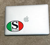 Sicilia Decal Sticker for Sicilian Pride