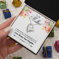 Forever Love Necklace to Mom from Daughter