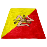 Sicilian Flag Fleece Blanket
