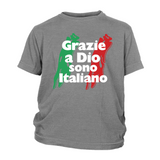 Thank God I'm Italian Kids Shirt