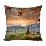 Chianti Tuscany Decorative Throw Pillow Set (Pillow Cover and Insert)