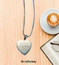 Ciao Bella with Black Heart Pendant Necklace