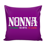 Nonna Decorative Throw Pillow Set (Pillow Cover and Insert)