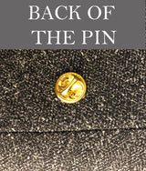 US & Italian Flags Lapel Pin