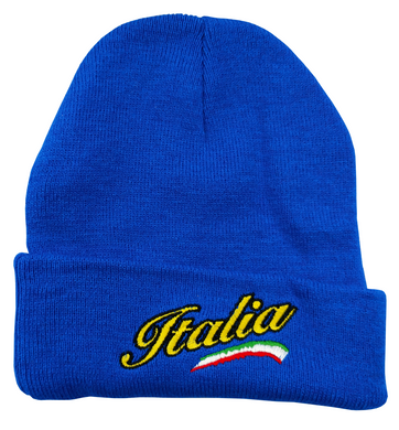 Blue Italia Knit Ski Cap