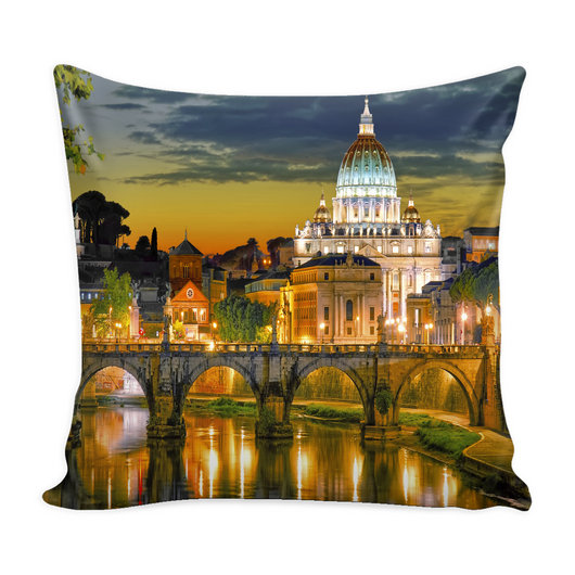 Rome Decorative Throw Pillow Set (Pillow Cover and Insert)