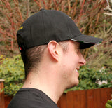Sicilia Flag Baseball Cap Black