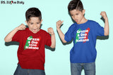 Thank God I'm Italian Kids Shirt