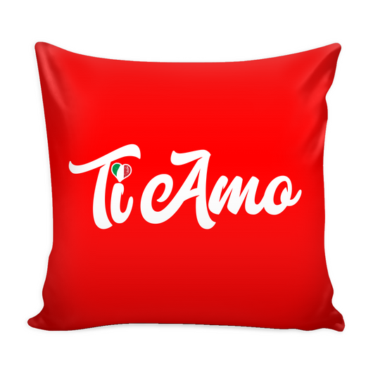 Ti Amo Decorative Throw Pillow Set (Pillow Cover and Insert)