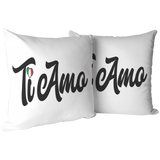 Ti Amo Decorative Throw Pillow Set (Pillow Cover and Insert)