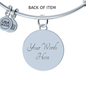 Let Italian Girl Handle It With Circle Charm Bangle