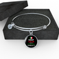 Let Italian Girl Handle It With Circle Charm Bangle
