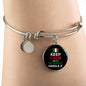 Let Italian Girl Handle It With Circle Charm Bangle