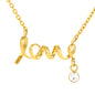 Scripted Love Necklace to Sweetheart