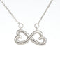 Infinity Hearts Necklace to Wife from Husband