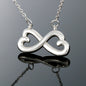 Infinity Hearts Necklace to Sweetheart