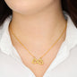 Infinity Hearts Necklace to Sweetheart