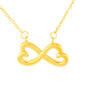 Infinity Hearts Necklace to Sweetheart