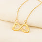 Infinity Hearts Necklace to Sweetheart