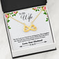 Infinity Hearts Necklace to Wife from Husband