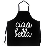 Ciao Bella Black Apron