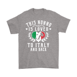 This Nonno is Loved to Italy and Back Shirt