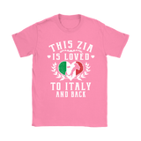 This Zia is Loved to Italy and Back Shirt