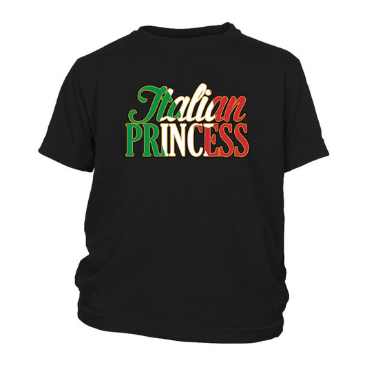 Italian Princess Kids Shirt