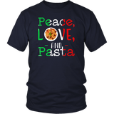 Peace Love and Pasta Shirt
