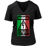 Warning High Voltage Italian II Shirt
