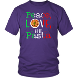 Peace Love and Pasta Shirt