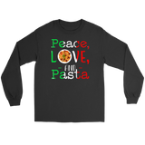 Peace Love and Pasta Shirt