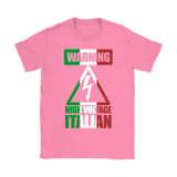 Warning High Voltage Italian Shirt