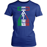 Warning High Voltage Italian Shirt