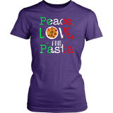 Peace Love and Pasta Shirt