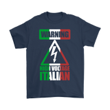 Warning High Voltage Italian Shirt