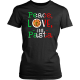 Peace Love and Pasta Shirt