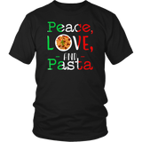 Peace Love and Pasta Shirt