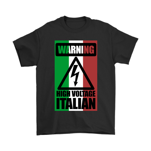 Warning High Voltage Italian II Shirt