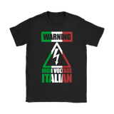 Warning High Voltage Italian Shirt