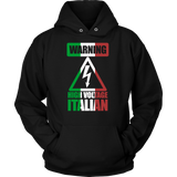 Warning High Voltage Italian Shirt