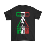 Warning High Voltage Italian Shirt