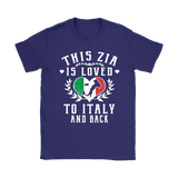 This Zia is Loved to Italy and Back Shirt
