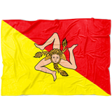 Sicilian Flag Fleece Blanket
