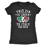 This Zia is Loved to Italy and Back Shirt