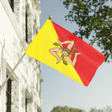 Sicilian Wall and Pole Flag