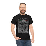 12 Days of Italian Christmas Shirt