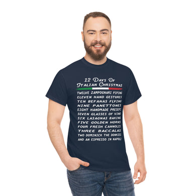 12 Days of Italian Christmas Shirt