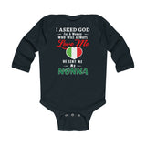 God Sent Me Nonna - Infant Long Sleeve Bodysuit